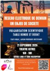 Débat public et gratuit à destination de tout public : "Réseau électrique de demain, un enjeu de société" Débat public et gratuit à destination de tout public : "Réseau électrique de demain, un enjeu de société"